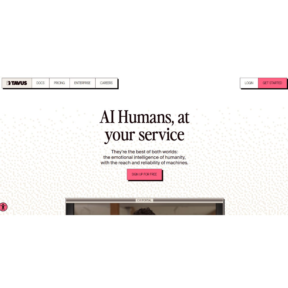 Tavus – AI-Powered Personalized Video Content Platform