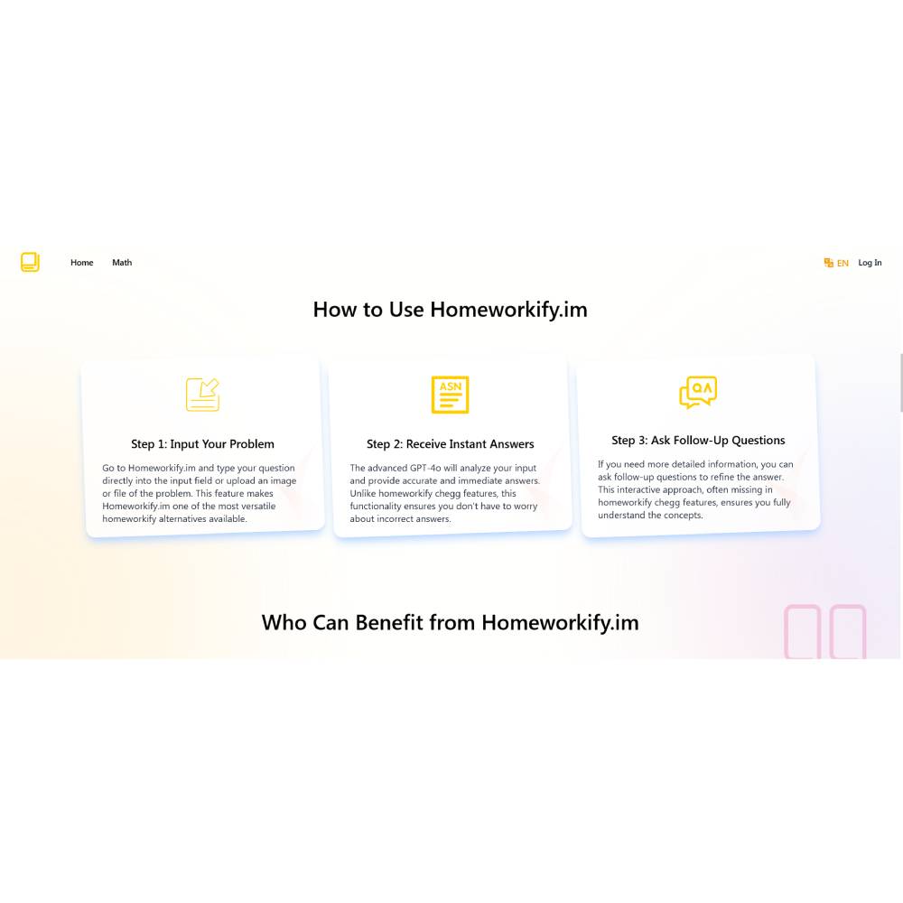 Homeworkify.im — Homework Search and Guided Study Helper