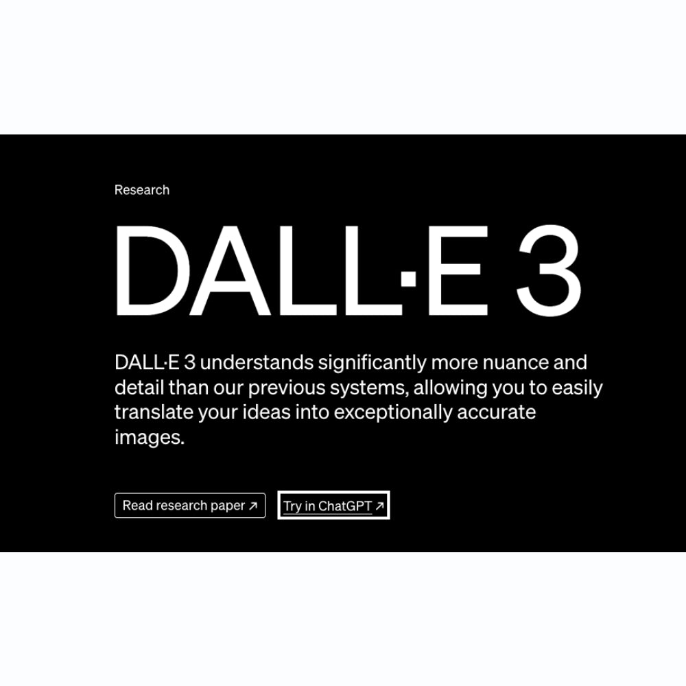 DALL·E 3 – AI-Powered Image Generation Platform