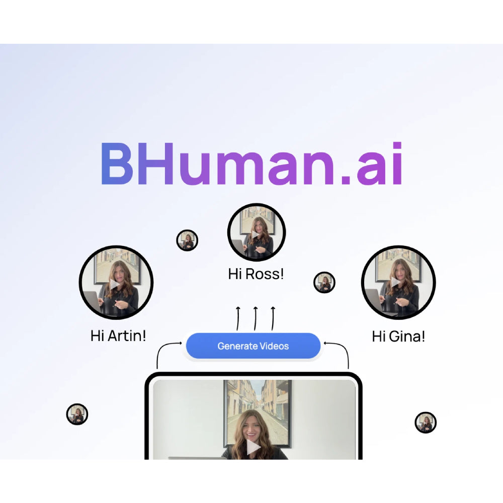 BHuman – AI-Powered Personalized Video Messaging at Scale