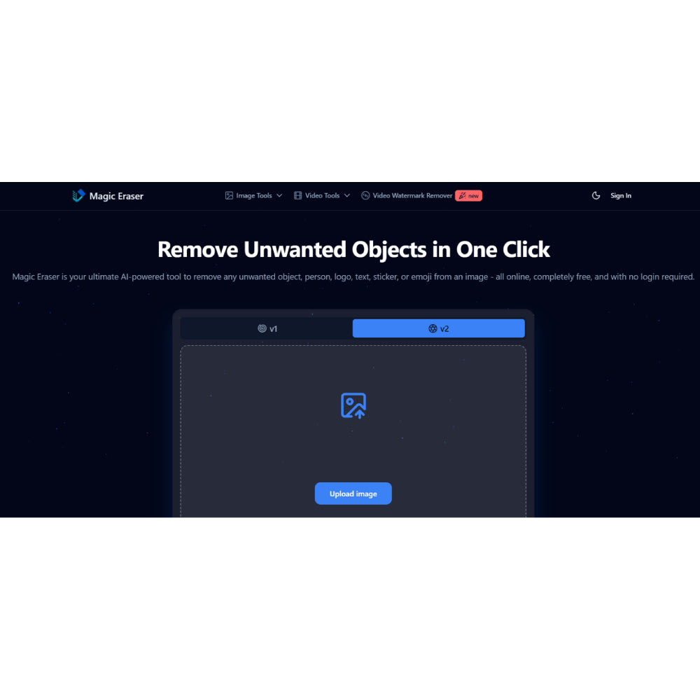 Magic Eraser – AI-Powered Background Removal & Image Editing