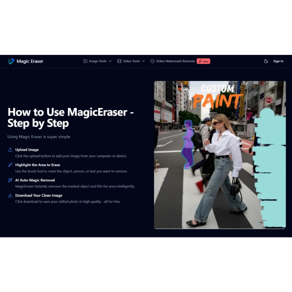Magic Eraser – AI-Powered Background Removal & Image Editing