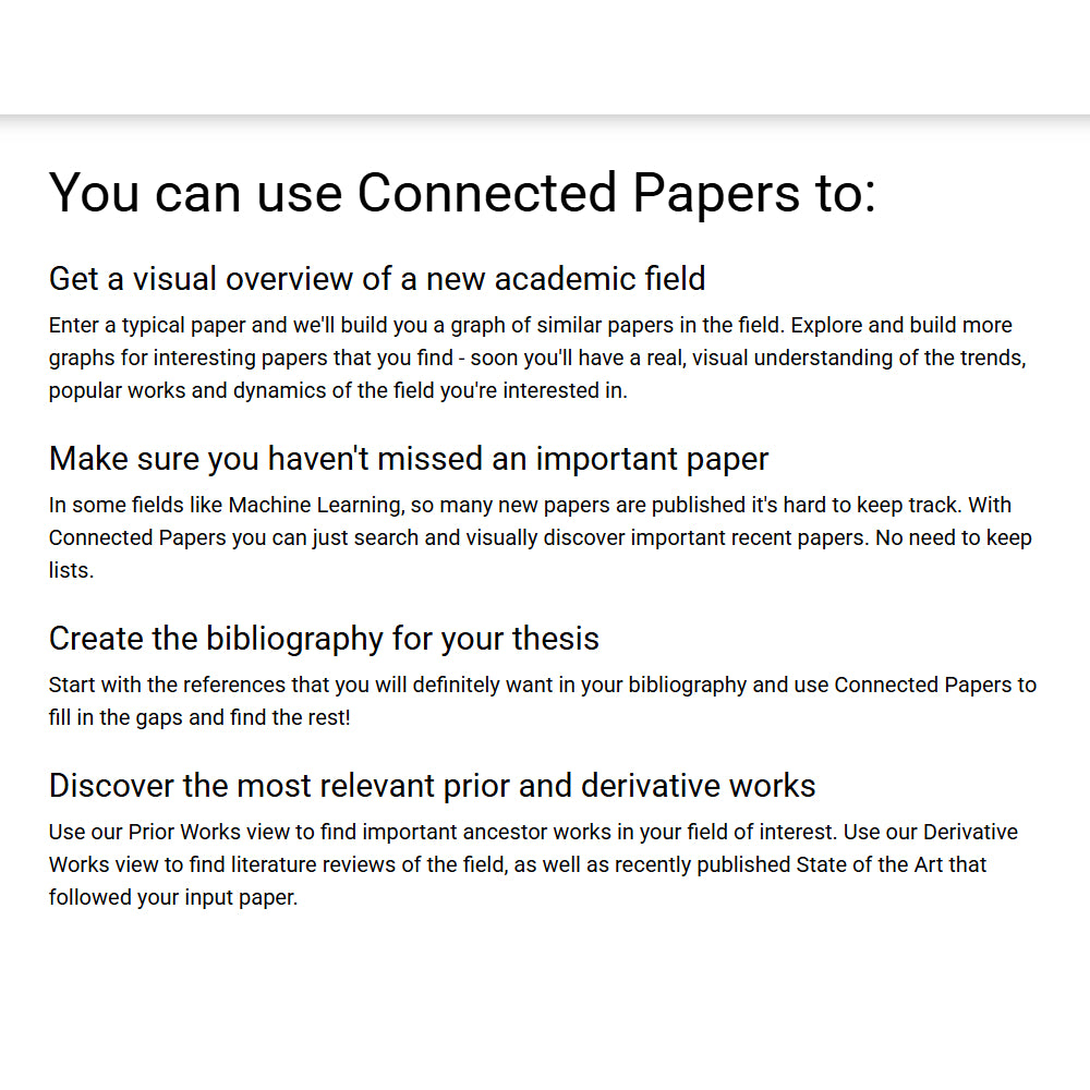 Connected Papers – AI-Powered Visual Academic Discovery Tool