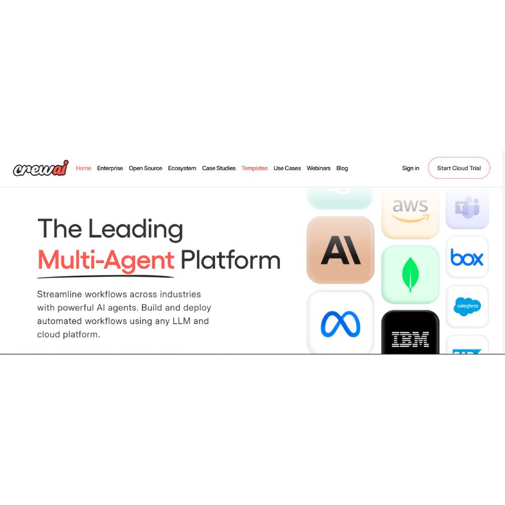 CrewAI – Multi-Agent AI Framework for Complex Task Automation