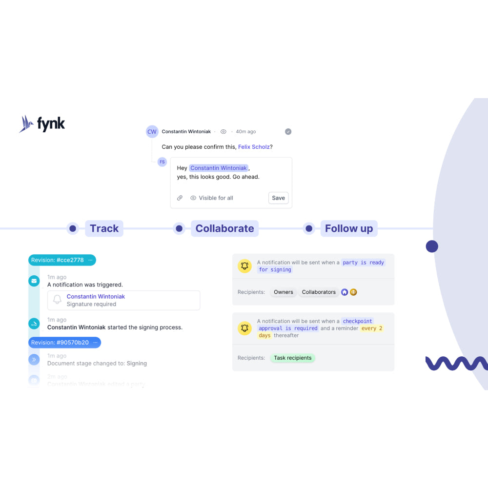 Fynk – AI-Powered Contract Lifecycle Management