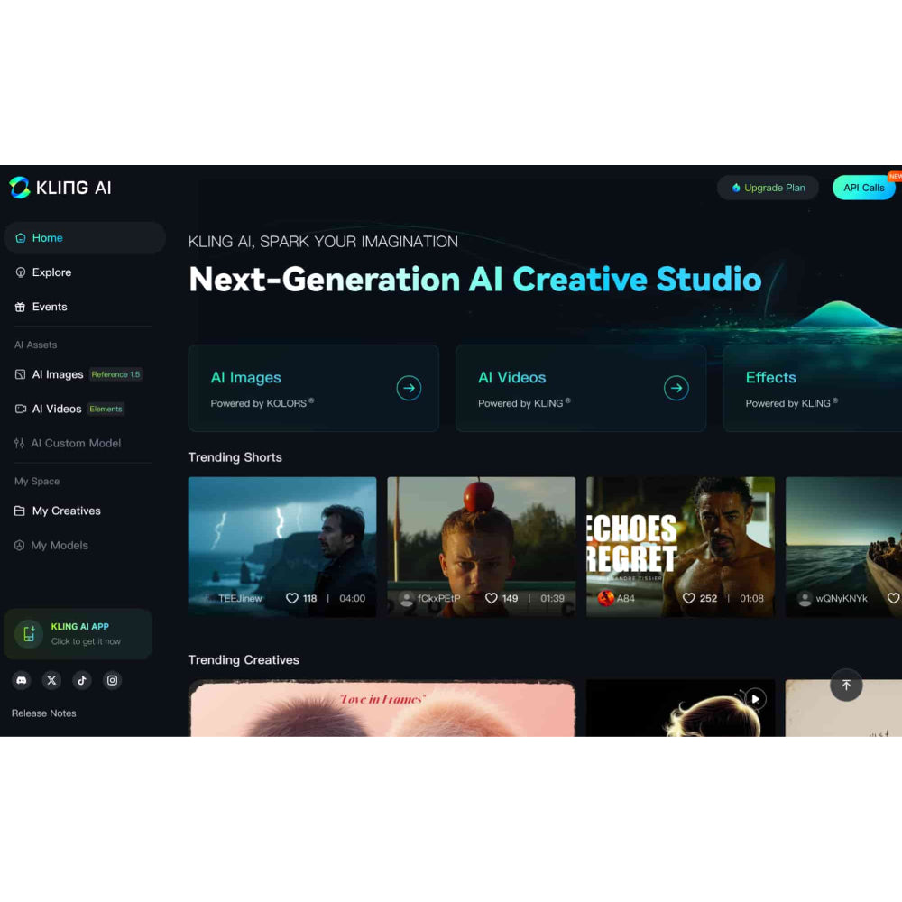 Kling AI – AI-Powered Creative Video & Visual Content Platform