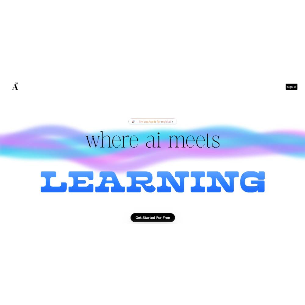 Ace It — AI Coaching for Daily Skill Mastery