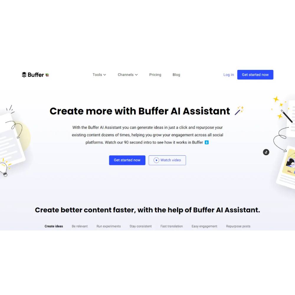 Buffer — AI Social Media Scheduling and Content Management Platform