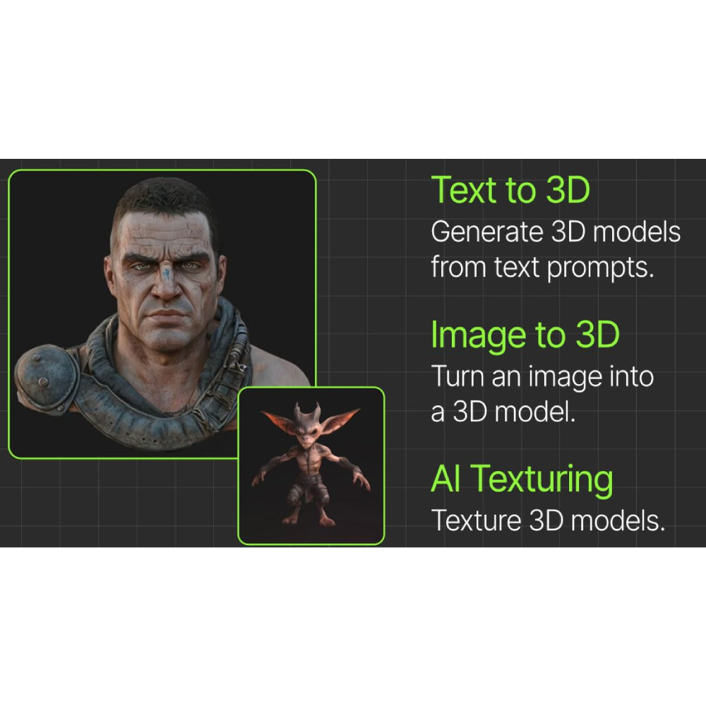 Meshy AI – AI-Powered 3D Model & Animation Generator