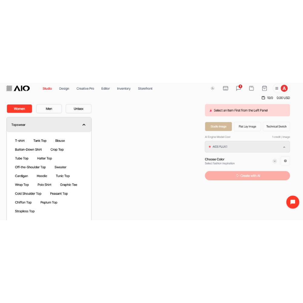 AIO (Advanced Intelligent Outfits) – AI Wardrobe Coordination and Styling