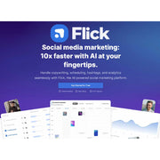 Flick – AI-Powered Social Media Marketing Platform