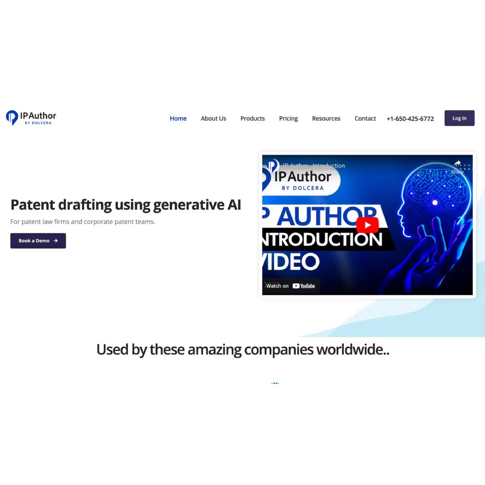 IP Author – AI-Powered Patent Drafting & IP Workflow Tool