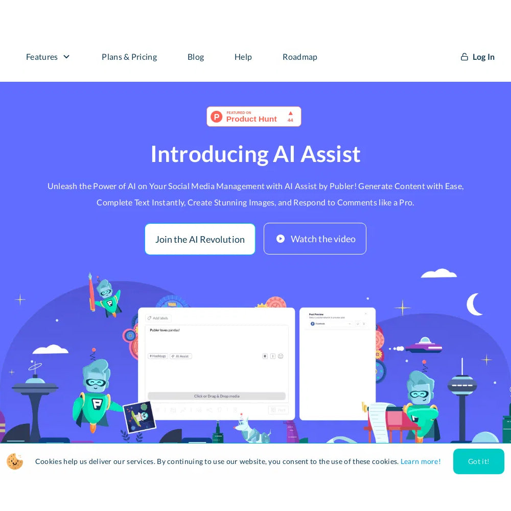 Publer – AI-Powered Social Media Management & Scheduling Tool