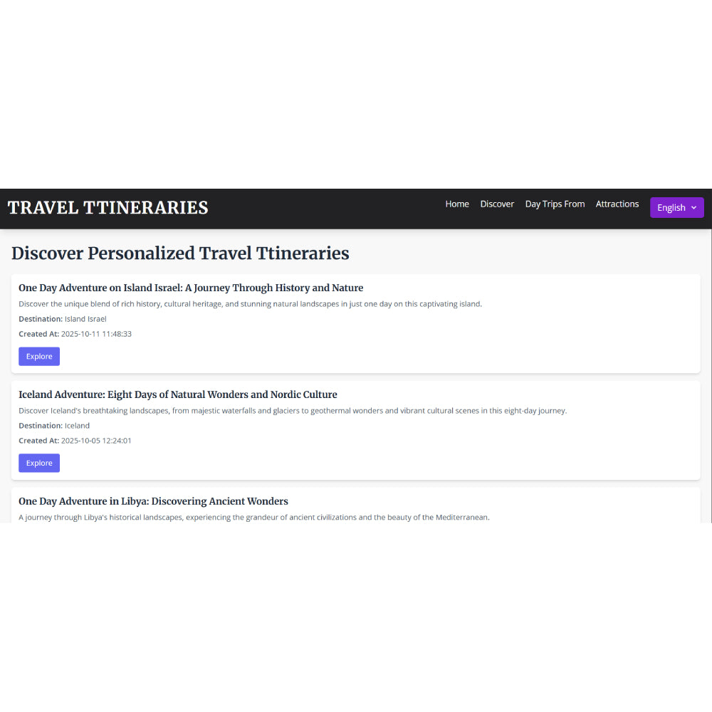 TourTally – AI Travel Operations & Itinerary Management Platform
