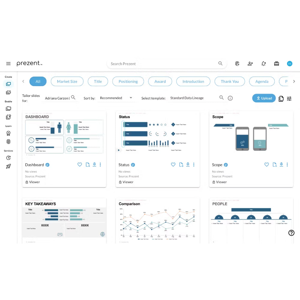 Prezent AI — Enterprise Presentation Automation Platform