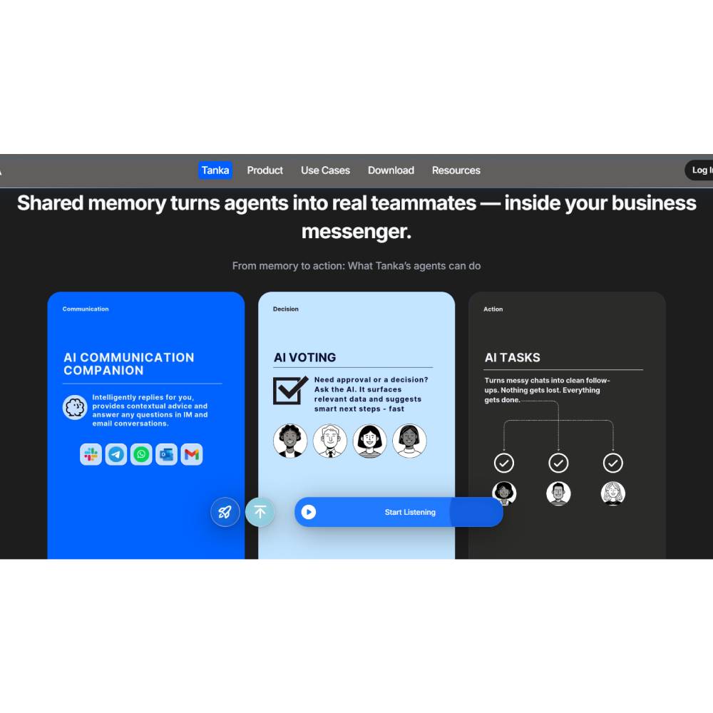 Tanka — AI Messenger with Memory for Teams