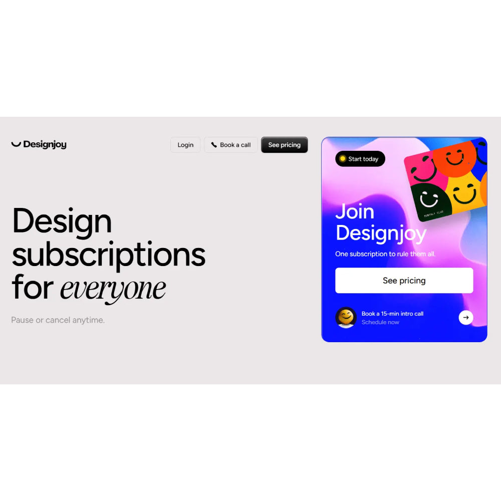 DesignJoy – AI-Powered Design Services & Creative Studio
