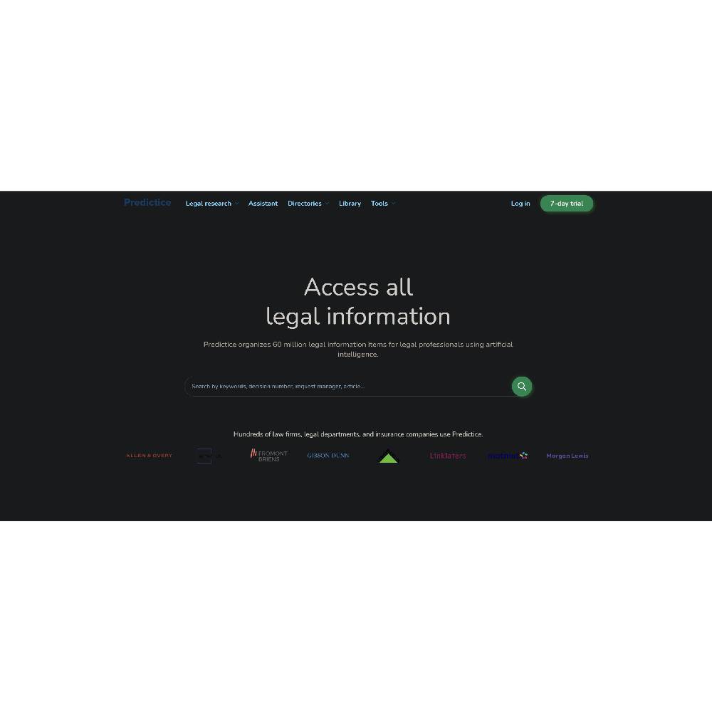 Predictice — AI Powered Legal Analytics and Case Law Intelligence Platform