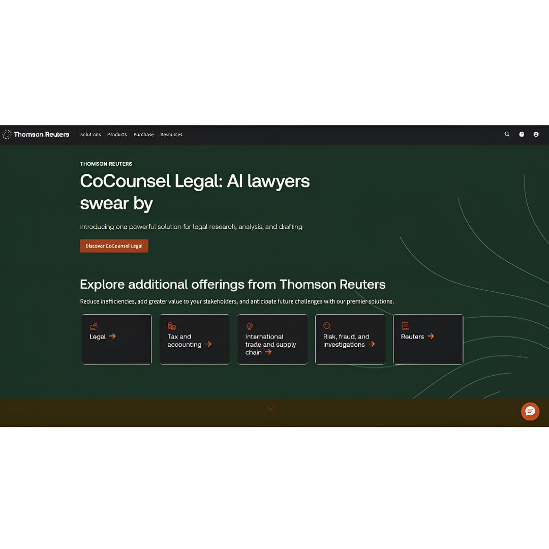 Thomson Reuters — Enterprise Intelligence and AI Powered Information Platform
