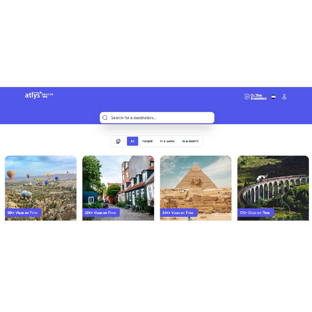 Atlys – AI-Enhanced Online Visa Processing Platform
