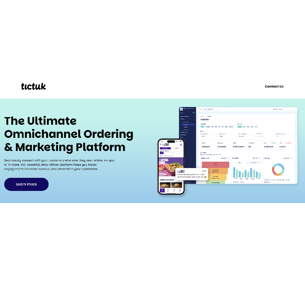 tictuk — AI Powered Conversational Ordering and Customer Engagement Platform