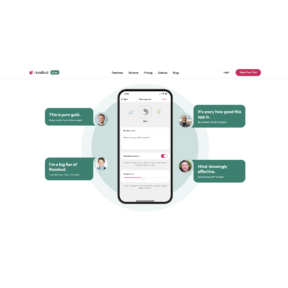 Rosebud: AI Powered Creative Journal and Personal Growth Platform