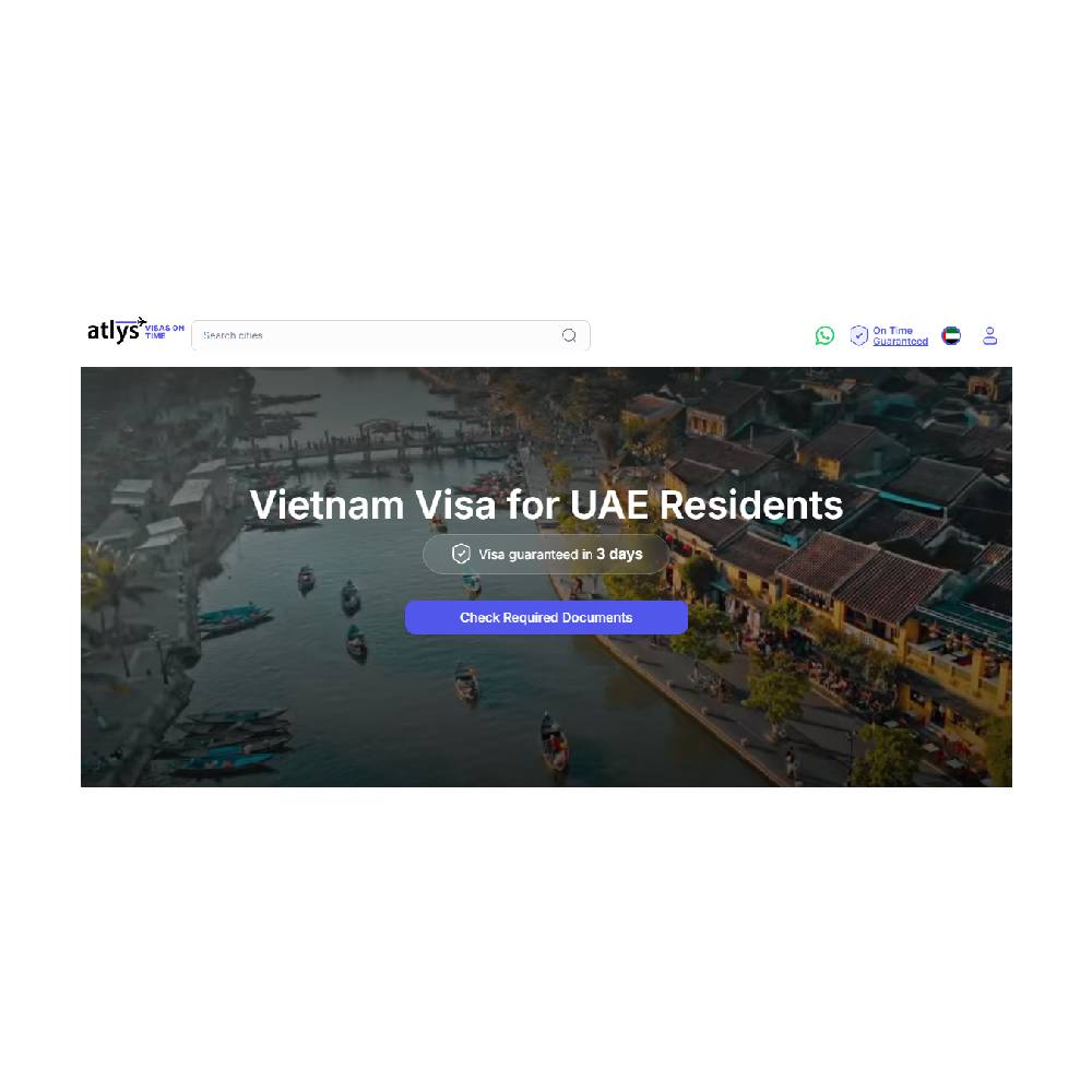 Atlys – AI-Enhanced Online Visa Processing Platform