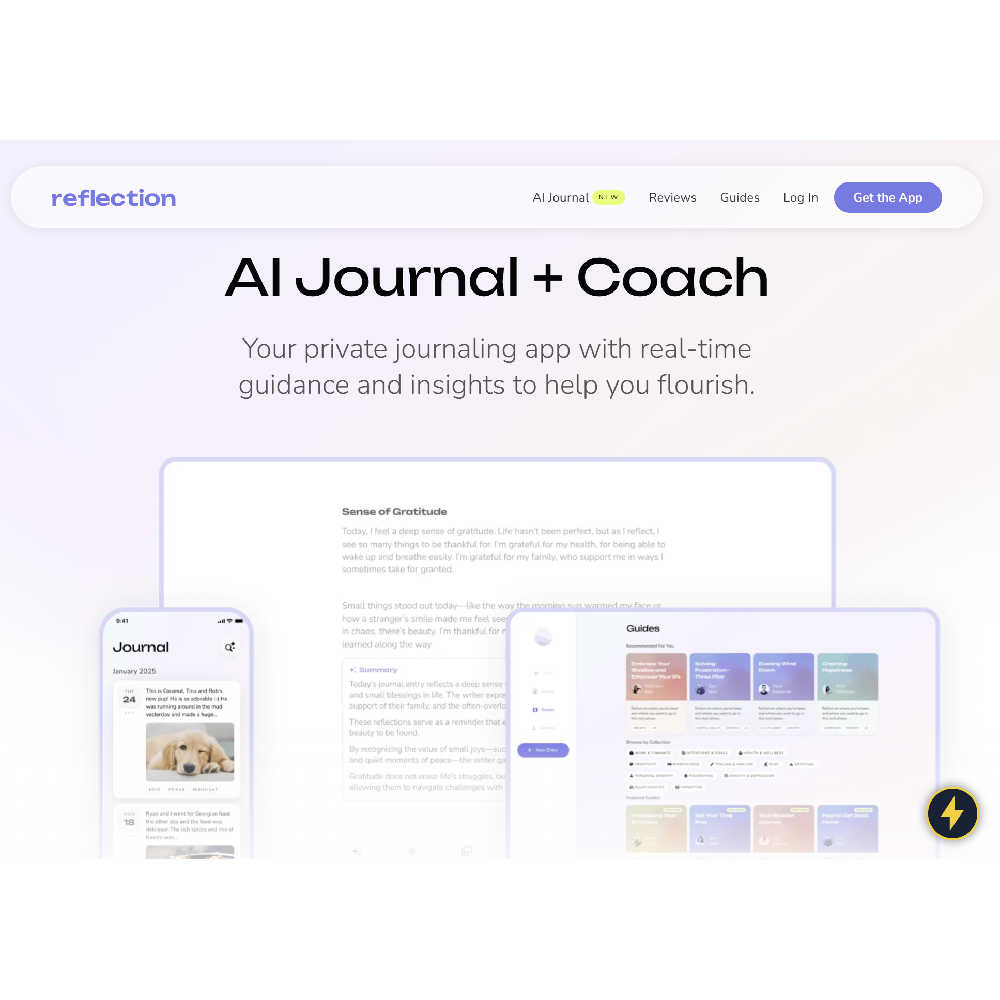 Reflection — AI Powered Journaling and Mental Wellness Platform