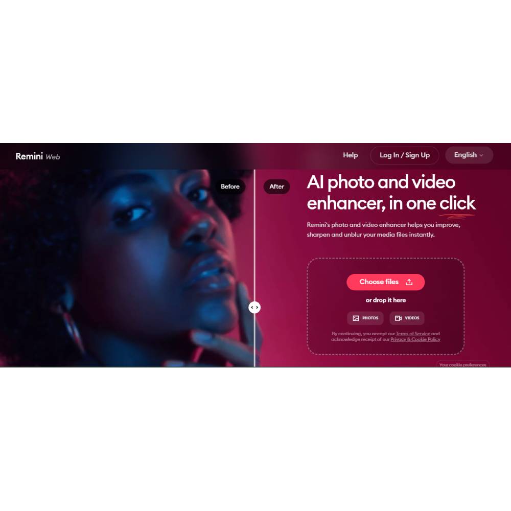 Remini – AI Photo Enhancement for Restoring and Sharpening Images