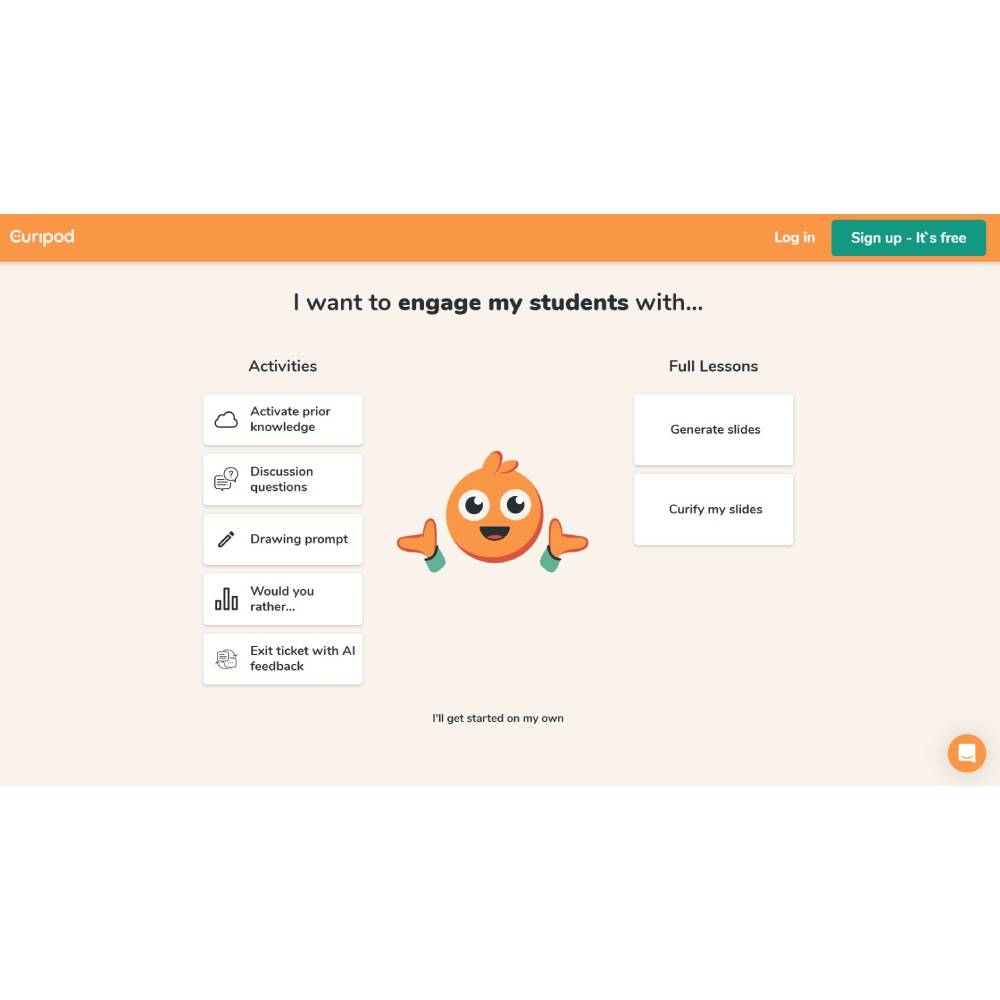 Curipod – AI-Powered Classroom Reflection & Lesson Tool – Daidu.ai