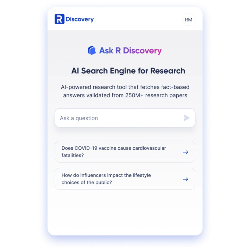 R Discovery – AI-Powered Academic Research Platform