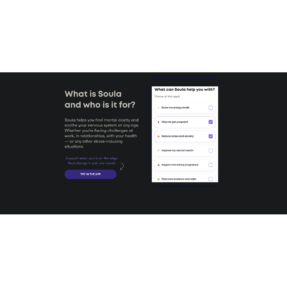 Soula — AI Powered Pregnancy and Women’s Health Support Platform