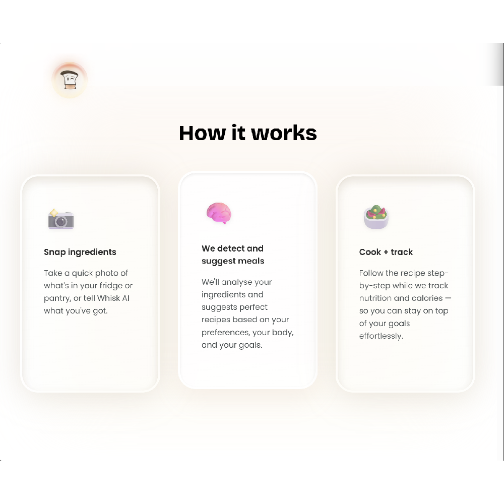 Whisk Ai — AI Powered Recipe Discovery and Smart Meal Planner