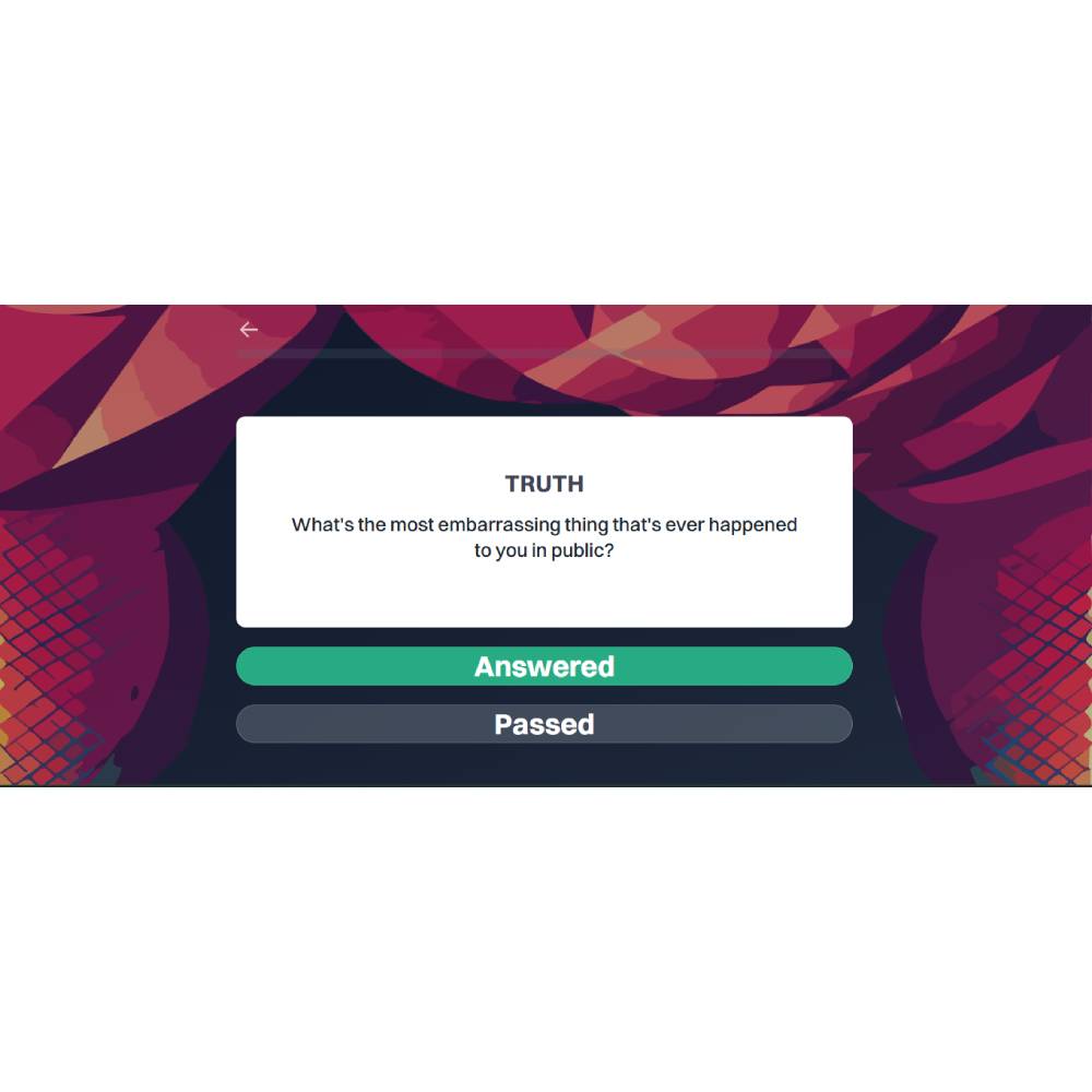 Truth or Dare AI – Interactive Party & Conversation Game
