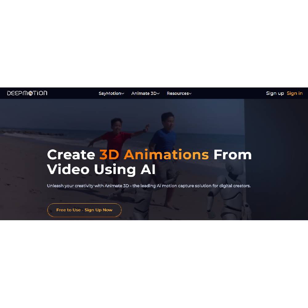 DeepMotion Animate 3D – AI Motion Capture from 2D Videos