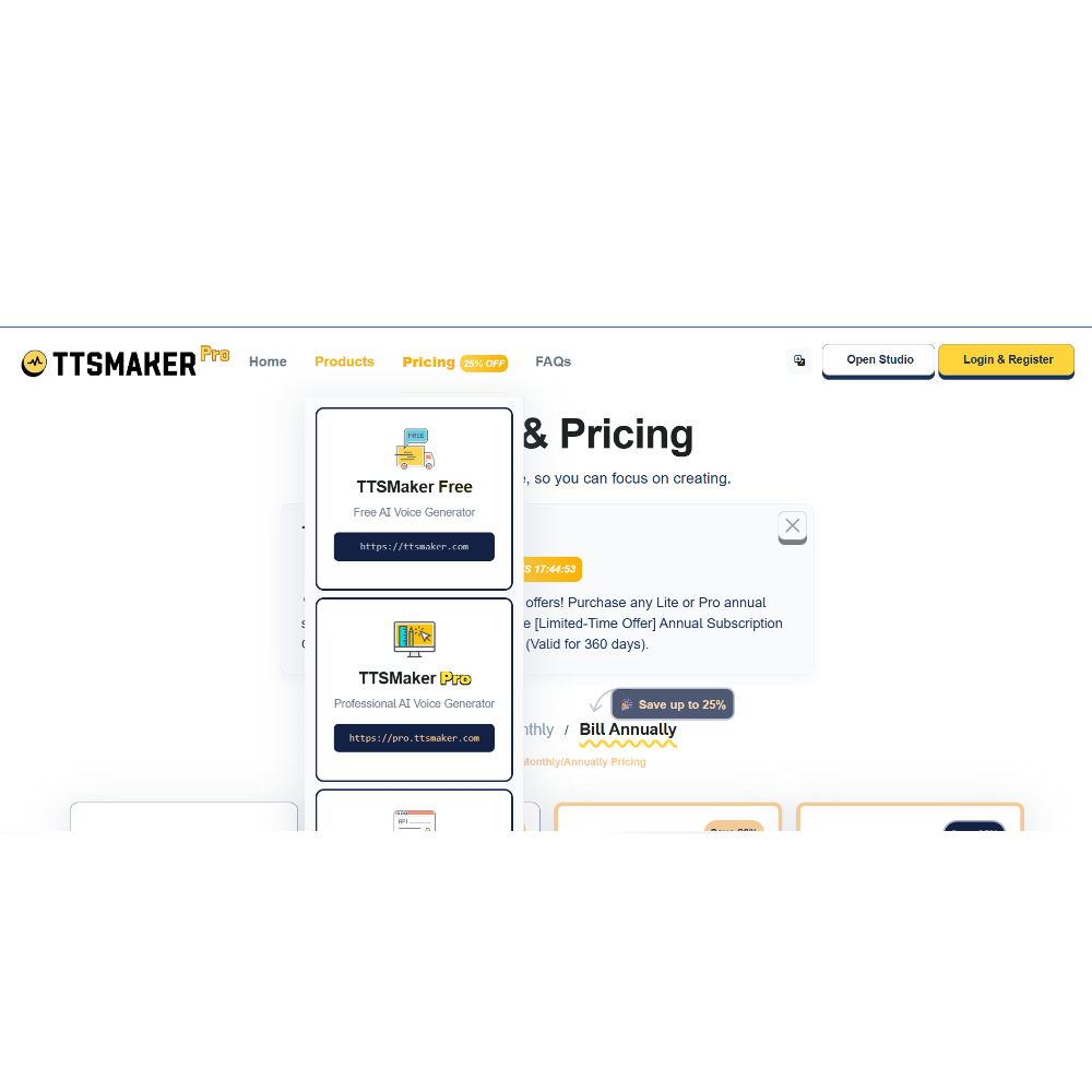 TTSMaker - AI Text-To-Speech