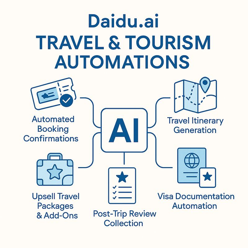 Daidu.ai Travel & Tourism Automations