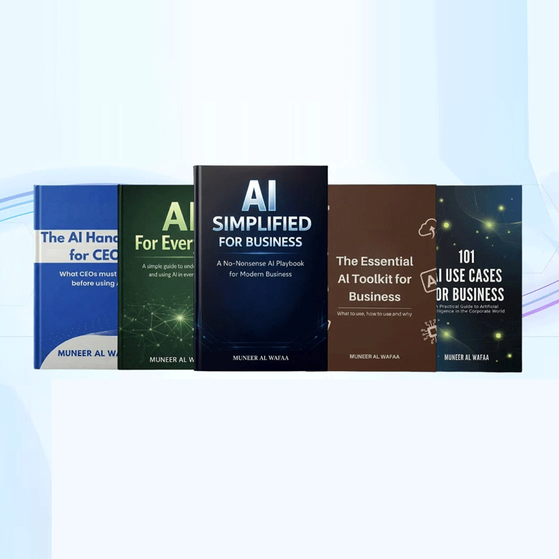 5 AI Ebook Bundle for Entrepreneurs, Professionals, Job Seekers, and Students