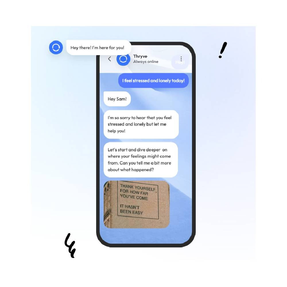 Thryve Chat – AI Wellbeing & Emotional Support Companion