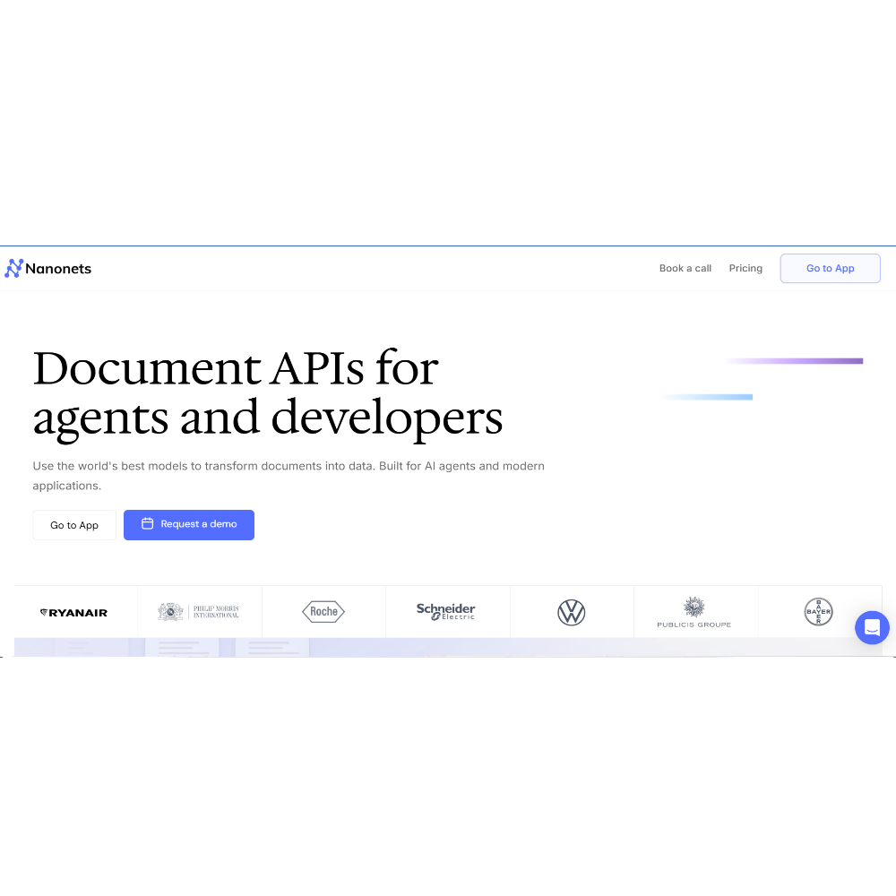 Nanonets - AI Document Automation