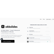 Okkslides - AI Slides Maker