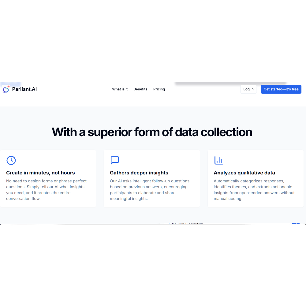 Parliant.ai - AI Customer Feedback