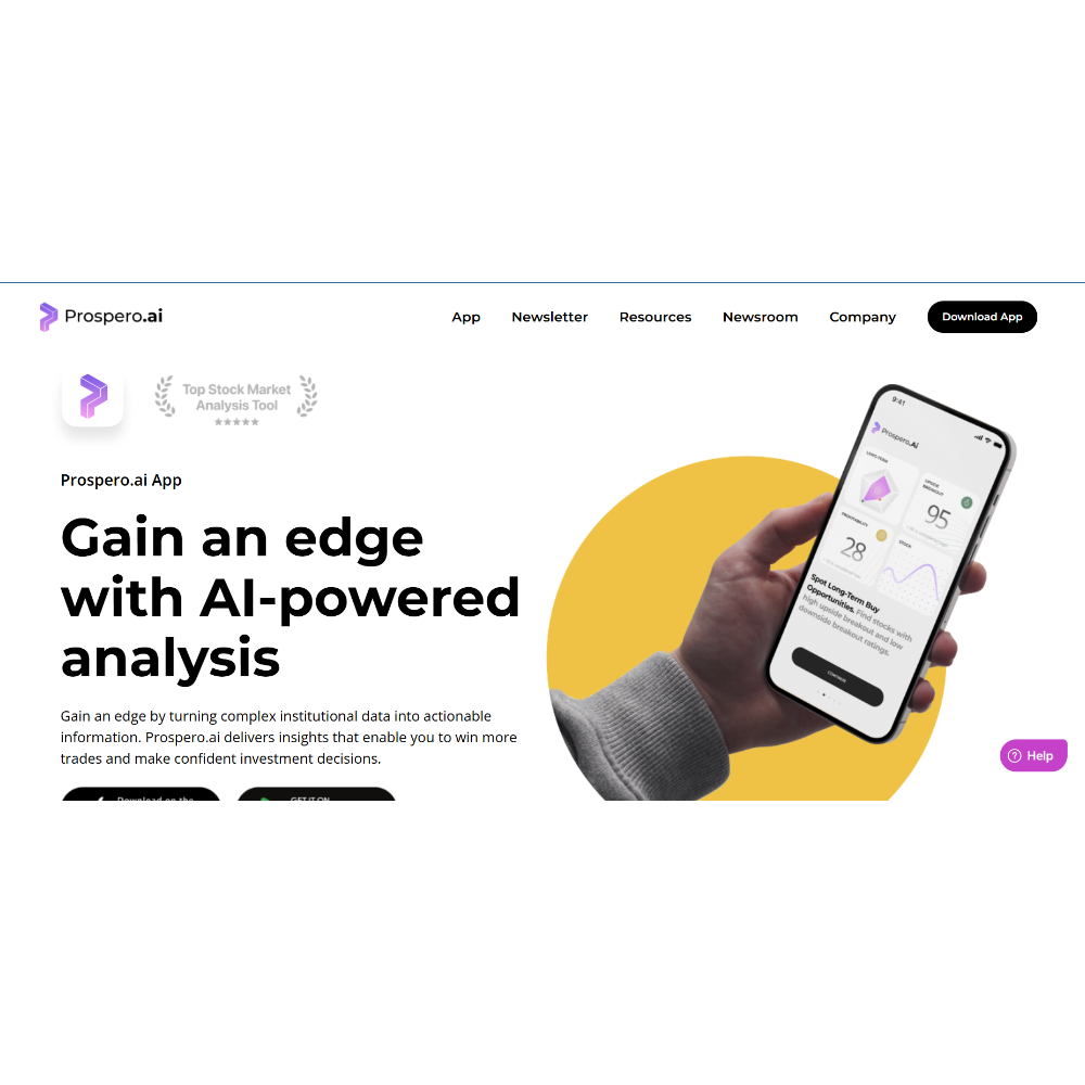 Prospero.ai - AI Powered investing