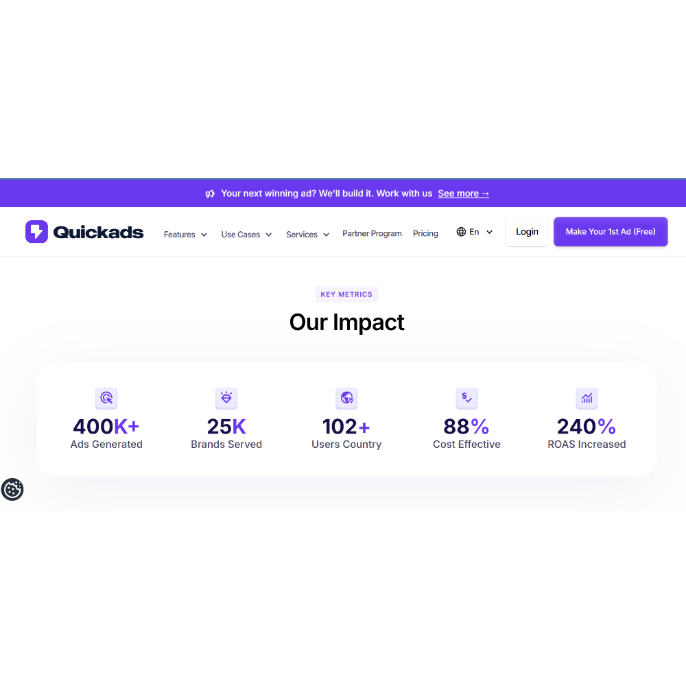 Quickads - AI Advertising Platform