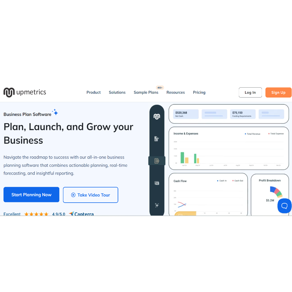 Upmetrics- AI Business Intelligence