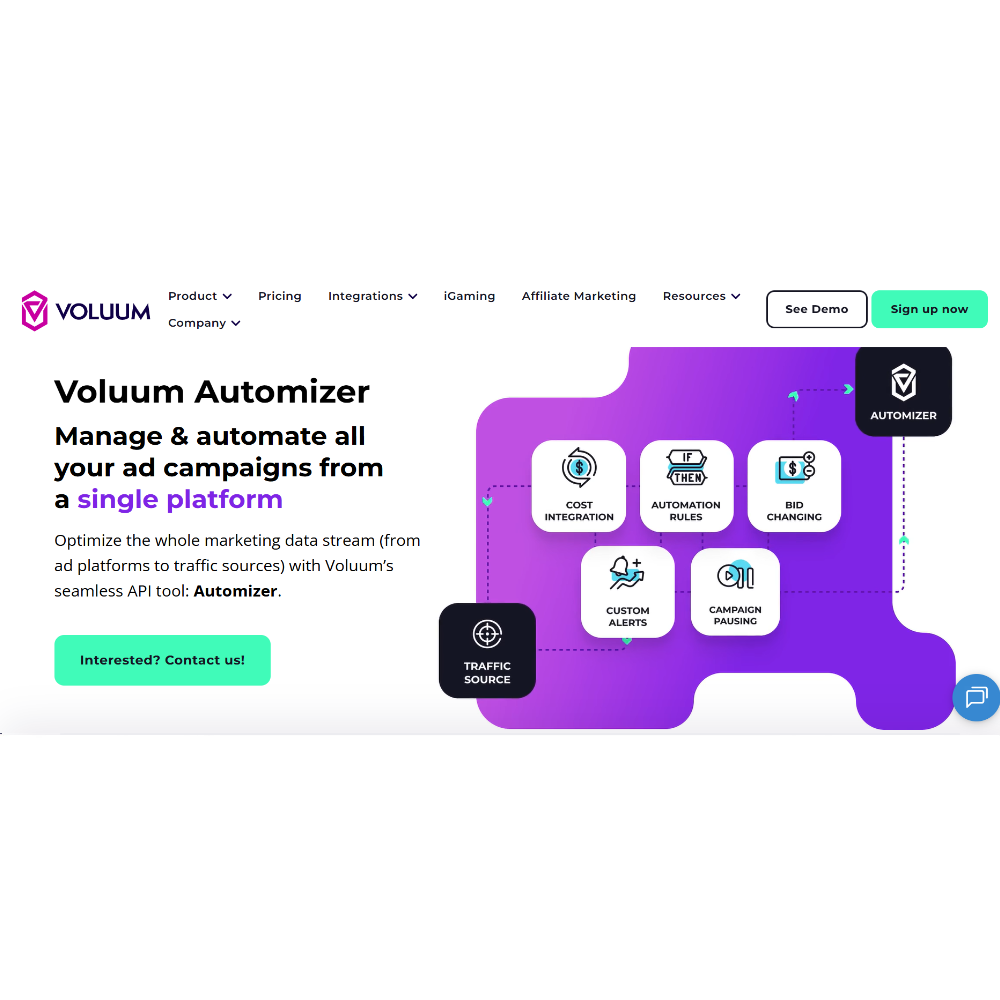 Voluum - AI Ad Tracking Tool
