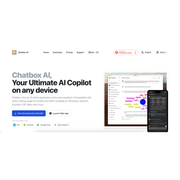 Chatbox AI – Smart Multimodel AI Assistant for Everyday Work