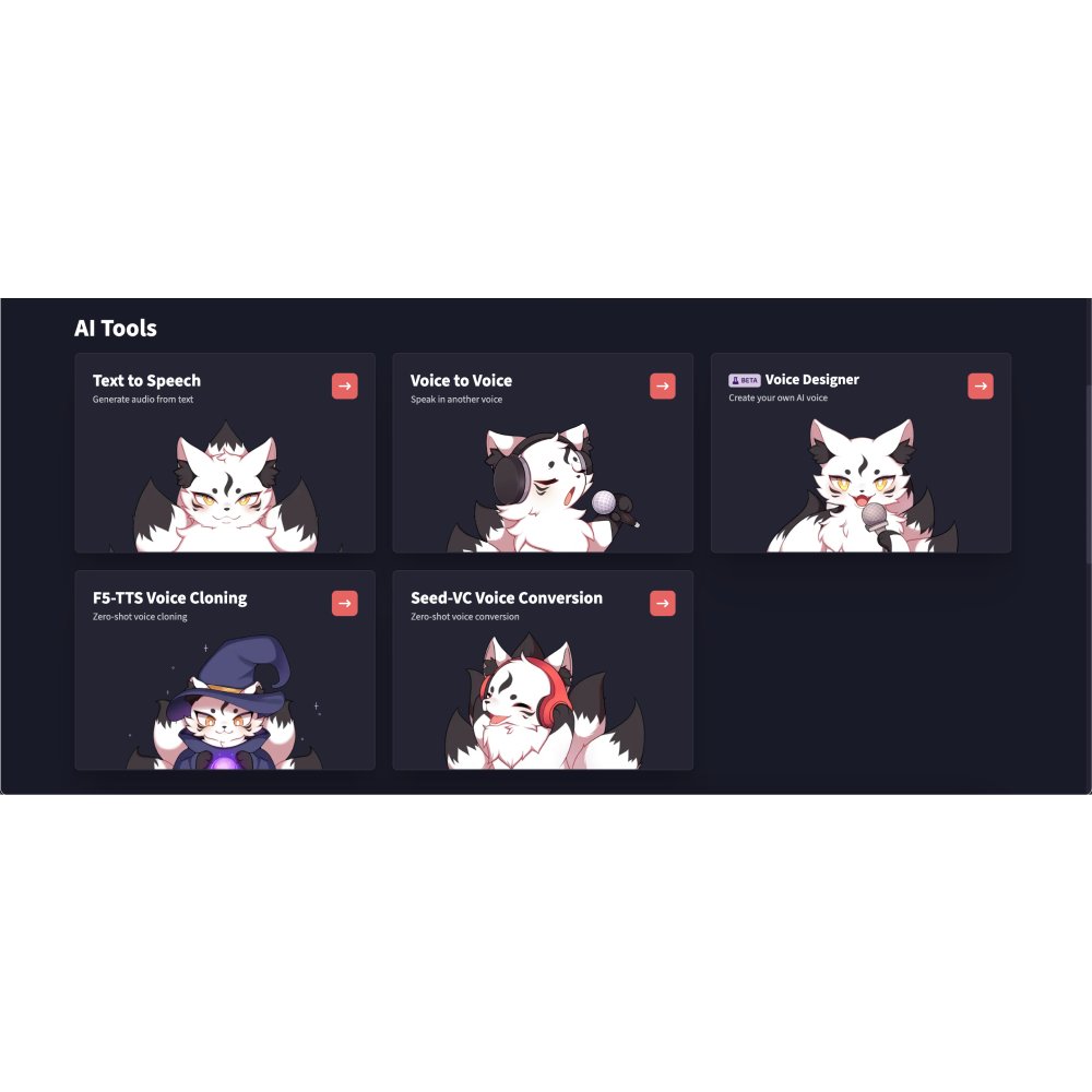 FakeYou – AI Voice & Audio Generation Tool