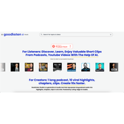 GoodListen – AI-Powered Audio Content Platform