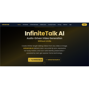 InfiniteTalk AI – AI Video Generation & Talking Avatar Tool